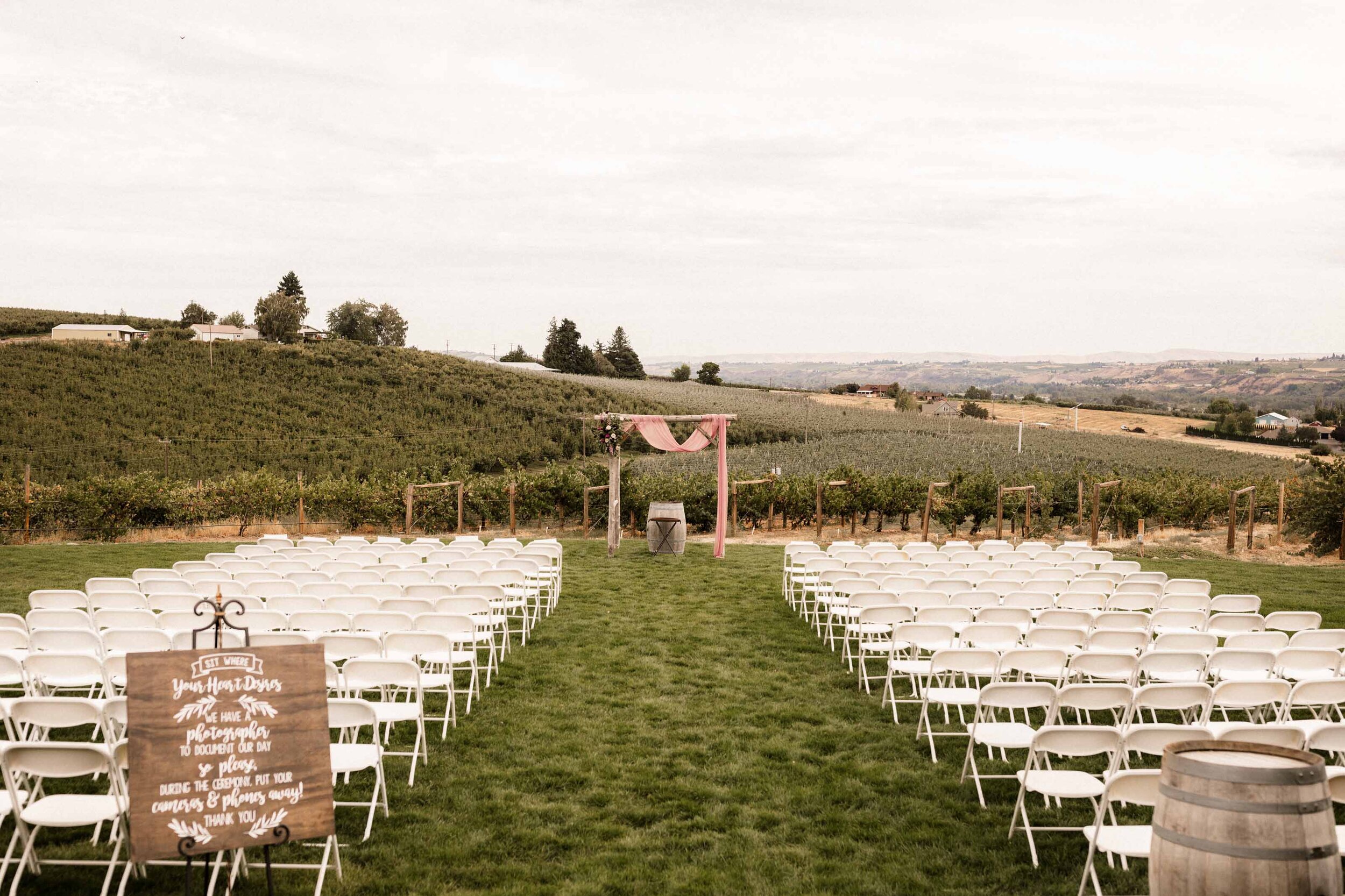 Fontaine Estates Winery Wedding