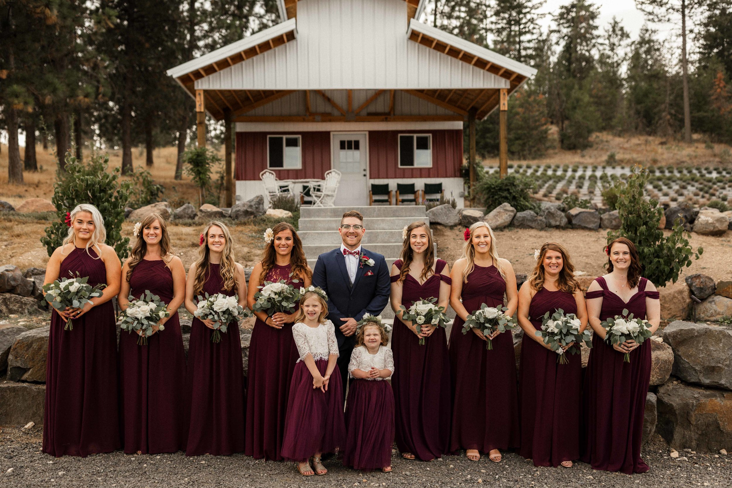 Lavender Manor Spokane Wedding