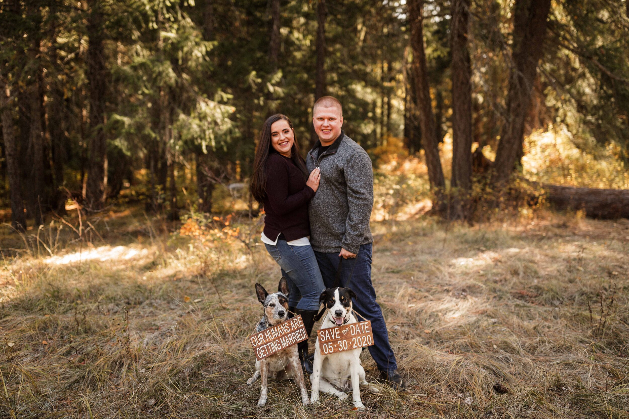 Chinook Pass Picnic Engagement Session