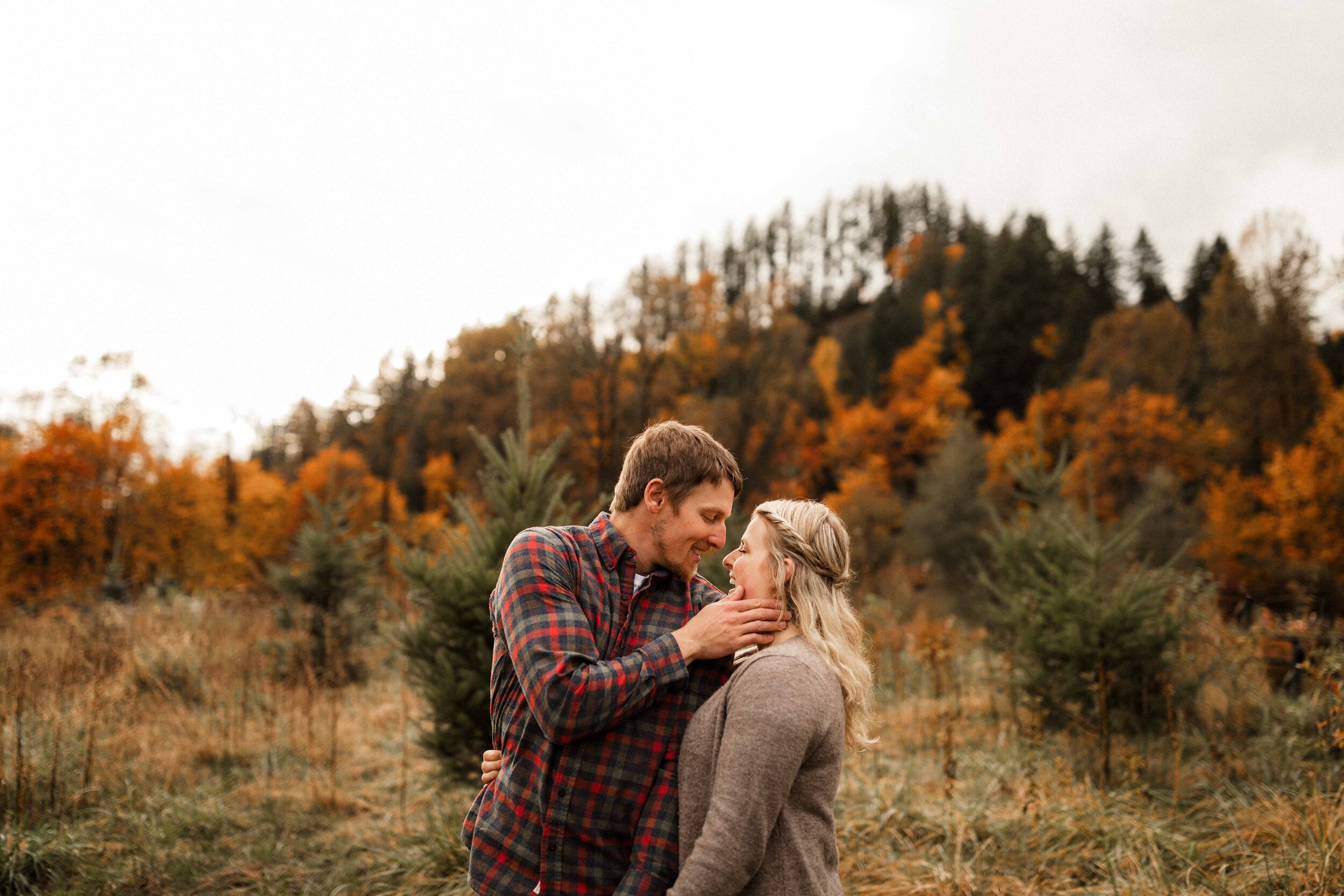 Fall Carnation Engagement Session