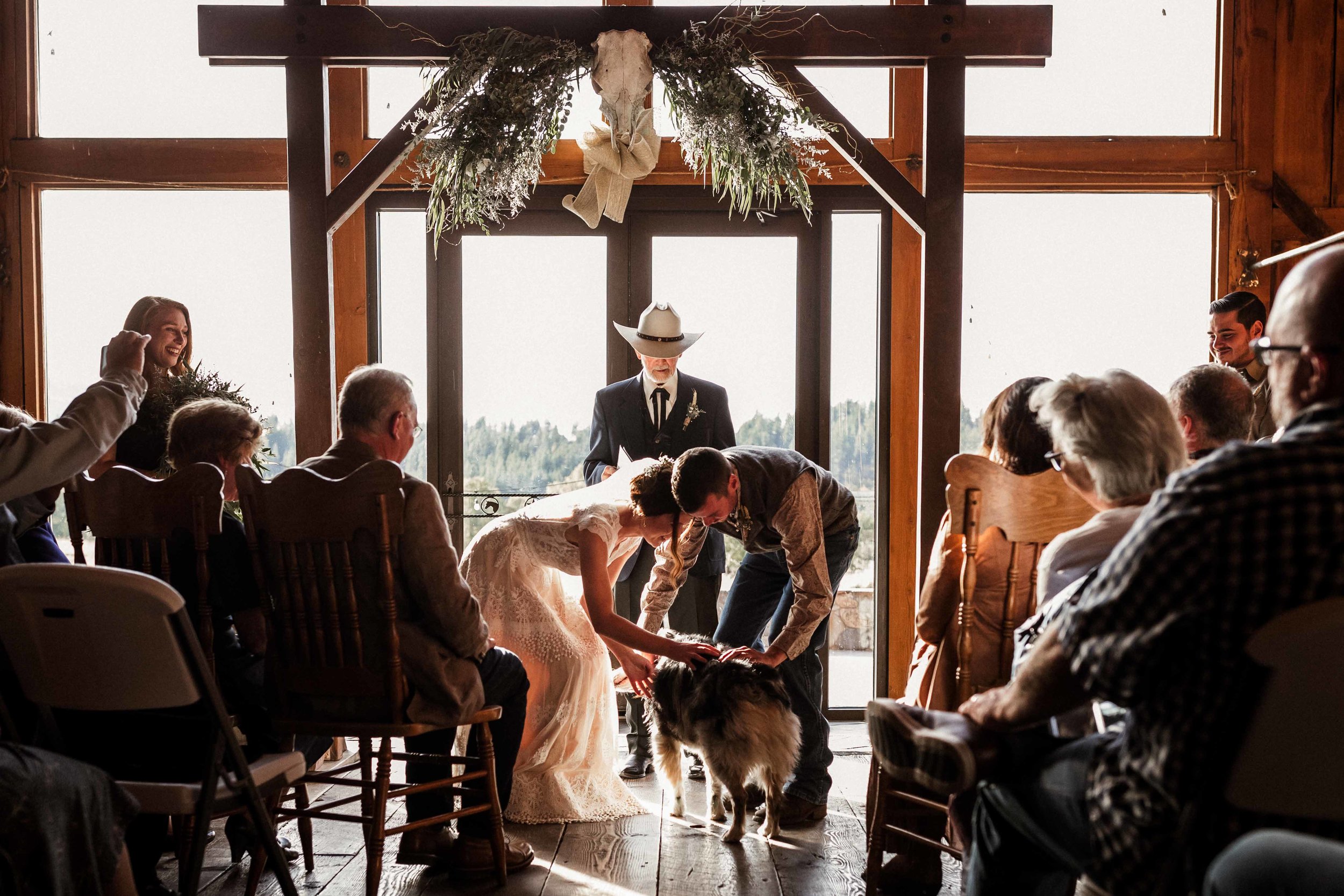 The Cattle Barn Fall Wedding