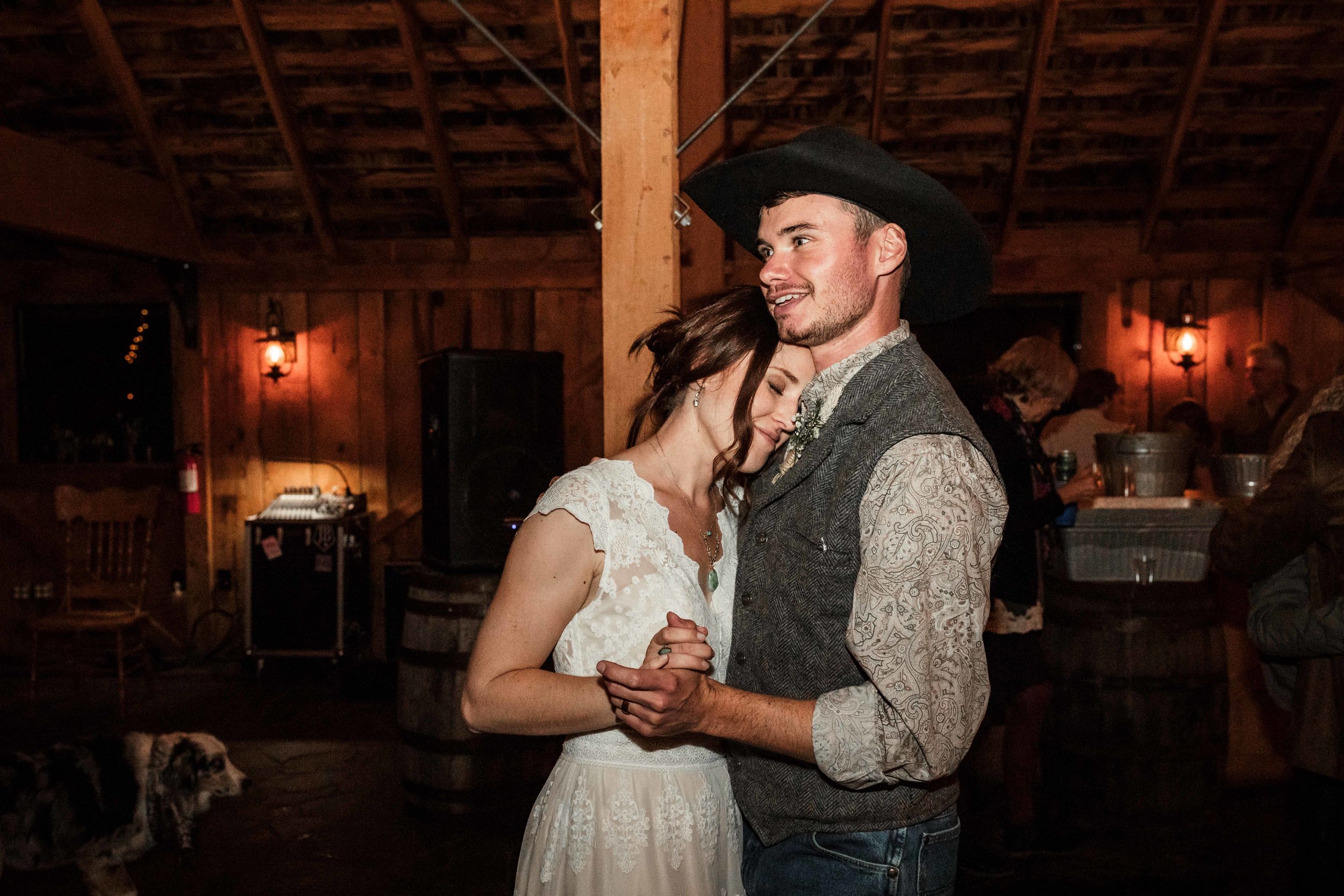 The Cattle Barn Fall Wedding