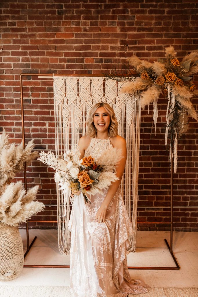 Downtown Seattle Boho-Inspired Wedding