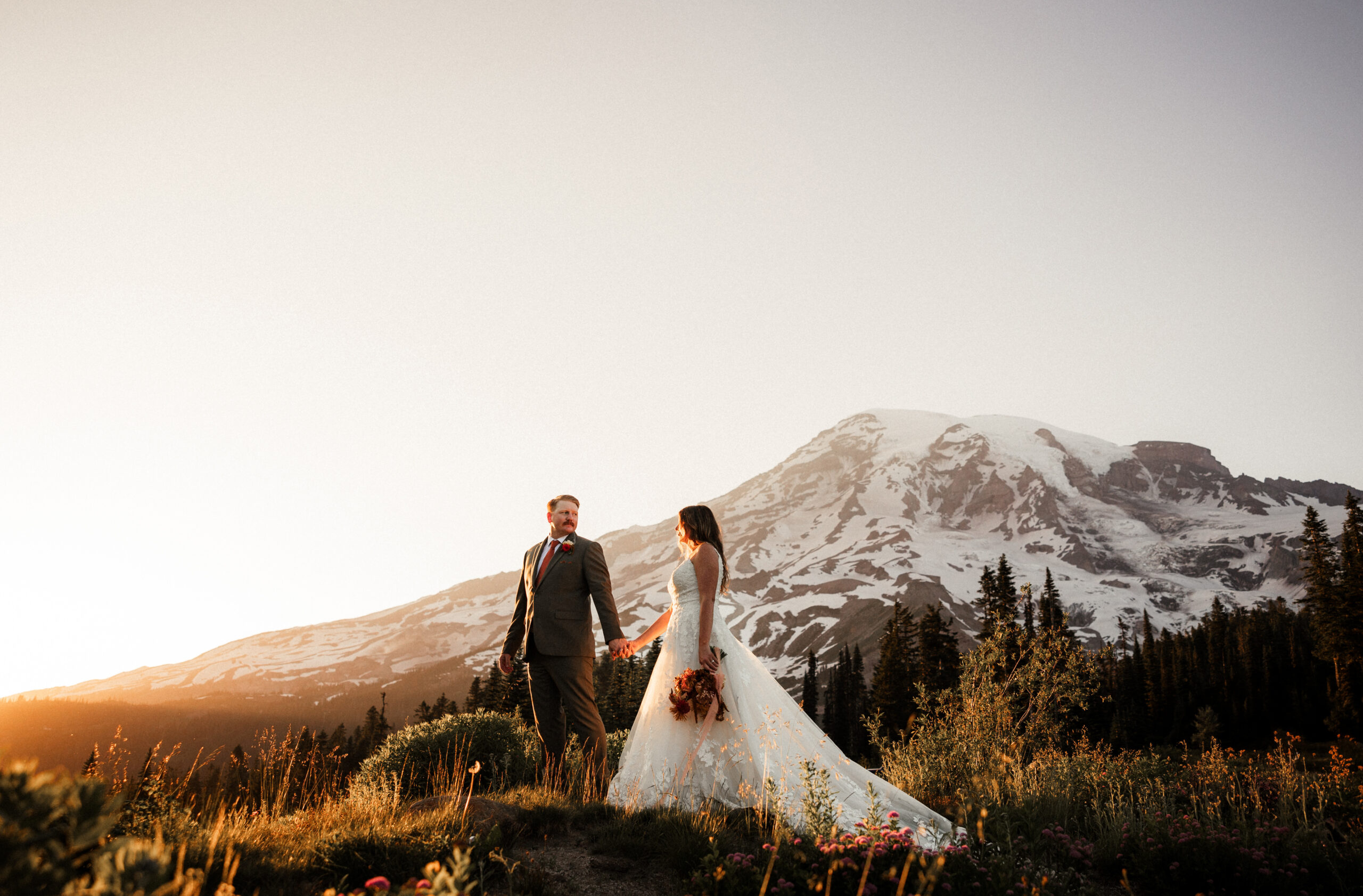 Mt. Rainier National Park Elopement