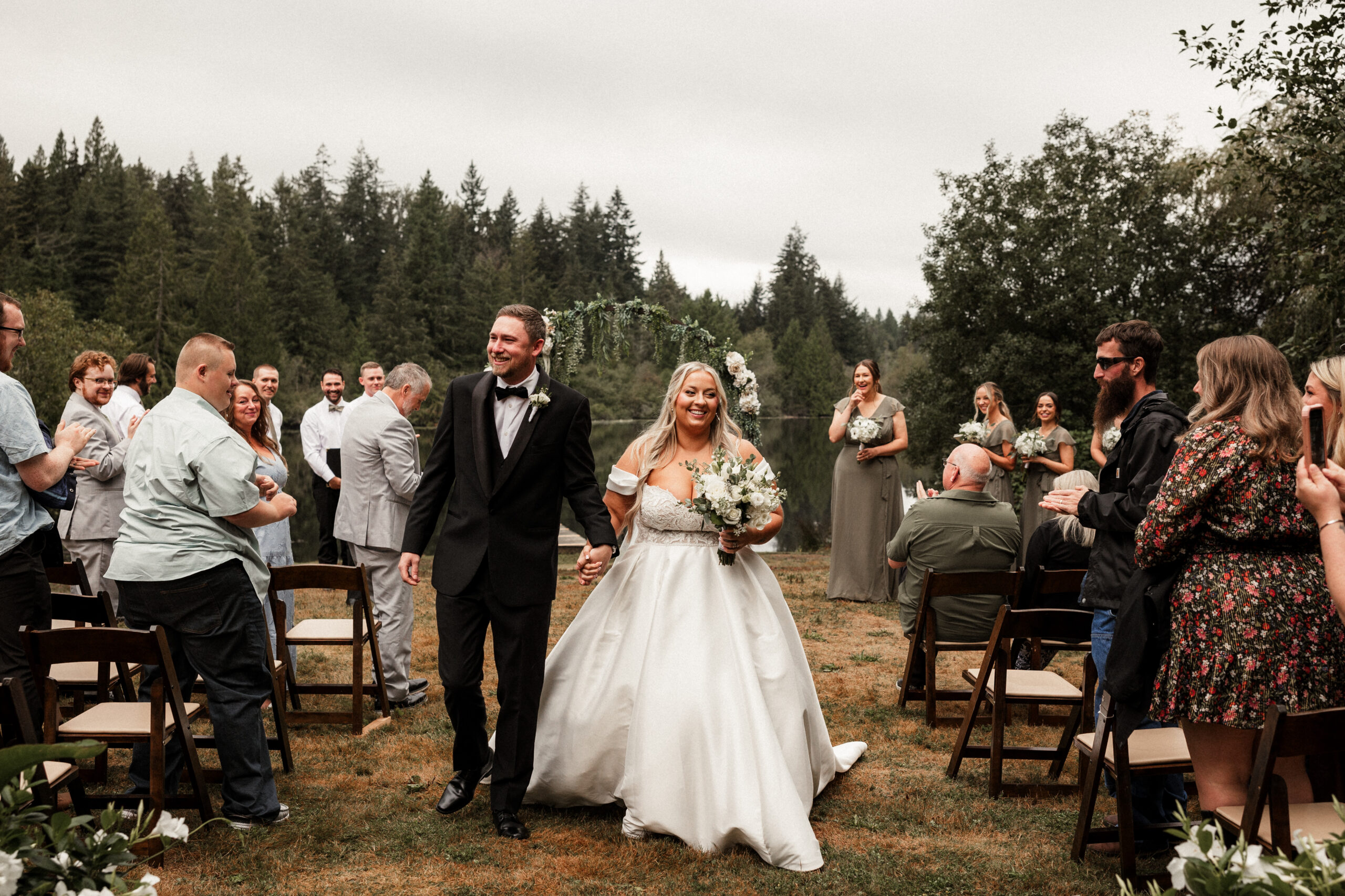 Rainy AirBnB Intimate Wedding